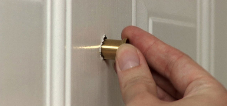 peephole door repair in Rio del Mar